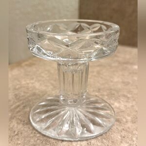 BLOCK CRYSTAL Taper/Votive Candle Holder